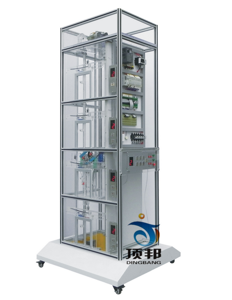 四層透明教學(xué)電梯模型(圖2) 四層教學(xué)電梯模型